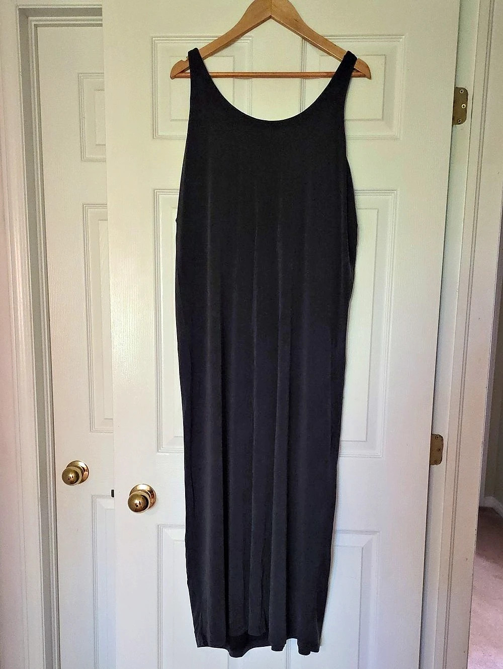 TU Black Maxi Dress Size 20 Like New